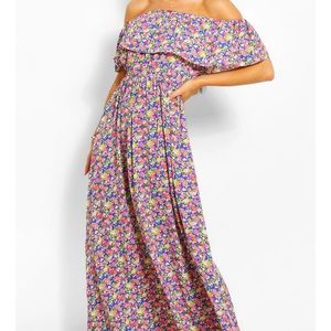 Off The Shoulder Maxi Dress